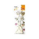 Autocollants en relief à paillettes - Mariage Femme