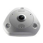Caméra fisheye 360 6mp h265+ hikvision ds-2cd6365g0e-ivs(1.27mm)(b)