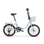 Vélo Pliant Kangaroo 20' 6v - Bleu - H75