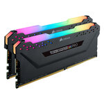 CORSAIR Mémoire PC DDR4 - VENGEANCE RGB PRO 32GB (2x16GB) - 3600MHz - CAS 18 (CMW32GX4M2D3600C18)