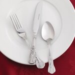 Cuillère à thé 137 mm kings - lot de 12 - olympia -  - acier inoxydable 137