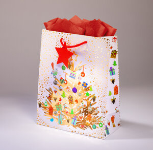 Sac cadeau gold christmas tree gm
l 26 x h 32,5