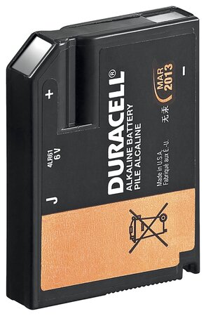 blister de 1 Pile Sécurity Alarme et télécommande J / 7K67 4LR61 Flat Pack DURACELL