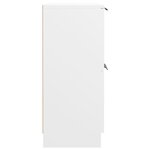 vidaXL Buffet Blanc 60x30x70 cm Bois d'ingénierie