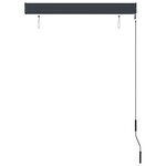 vidaXL Store roulant d'extérieur 100x250 cm Orange et marron
