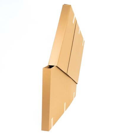 Carton tableau télescopique 120 x 7 x 140 cm