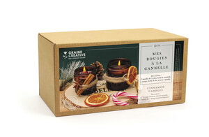 Kit bougies à la cannelle