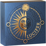 Pièce de monnaie en Argent 2000 Francs g 62.2 (2 oz) Millésime 2023 Dual Essence LUCIFER MORNING STAR