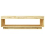 vidaXL Table basse 110x50x33 5 cm Bois de pin massif