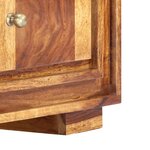 vidaXL Meuble TV 118 x 30 x 40 cm Bois de Sesham massif