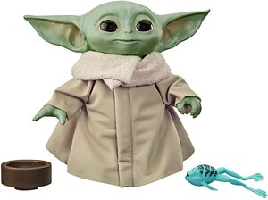 Figurine Electronique Star Wars The Mandalorian The Child Bébé Yoda de 20 cm