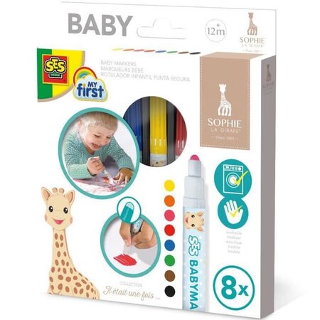 Sophie la girafe feutres pour bébé