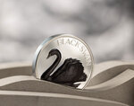 Pièce de monnaie en Argent 10 Dollars g 62.2 (2 oz) Millésime 2023 BLACK SWAN