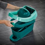 Leifheit Ensemble de vadrouille Profi XL Vert avec panier 55096