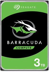 Disque Dur Seagate BarraCuda 3To (3000Go) S-ATA (ST3000DM007)