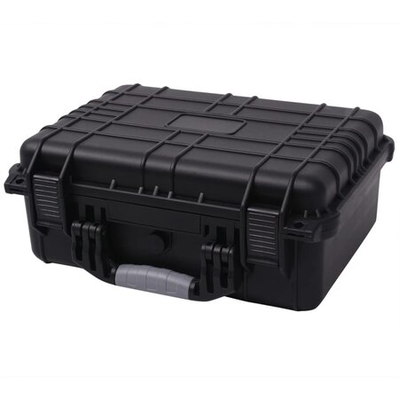 Vidaxl boîte de protection pour équipement 40 6 x 33 x 17 4 cm noir