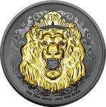 Pièce de monnaie en Argent 2 Dollars g 31.1 (1 oz) Millésime 2023 Empire Edition Reverse ROARING LION