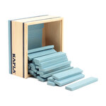 Carré 40 planchettes  - Bleu ciel