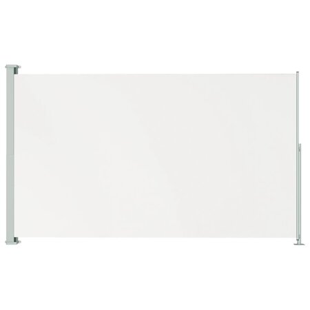 vidaXL Auvent latéral rétractable de patio 180x300 cm Crème