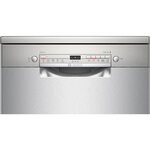 Lave-vaisselle pose libre bosch sms2iti12e série 2 - 12 couverts - induction - l60cm - 48db - silver/inox