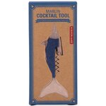 Tire-bouchon limonadier multifonctions poisson