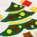 Stickers gel Noël pour fenêtre - Sapin de Noël