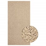 vidaXL Tapis 80x150 cm aspect jute intérieur et extérieur