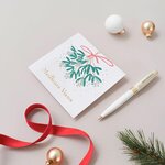Lot de 6 cartes de voeux avec enveloppe  coffret croix-rouge douce année - draeger paris