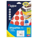 2940 Étiquettes Verte Ø 8