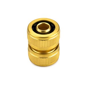 Raccord réparateur pour tuyau d'arrosage - Suan - En laiton - Dimension : 13 mm