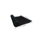 Tapis de protection barbecue en caoutchouc recyclé 150x90 cm