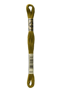 Fil Mouliné DMC Gold Concept 8M Col. 831 Broderie et Point de Croix