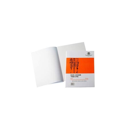 GPV Bloc à dessin "3 Epis", format A4, 20 feuilles