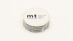 Masking Tape MT Lignes noir - border black