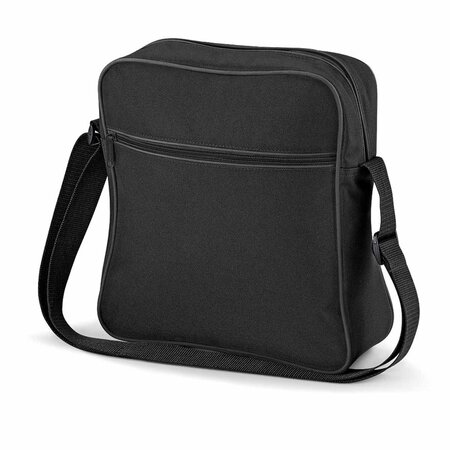 Sac bandoulière rétro - bg16 - noir tour graphite