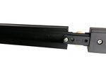 Rail monophasé pour spot led 1m noir - noir - silamp