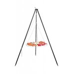 Grill de cuisson en acier inoxydable sur trépieds nobel 60 cm