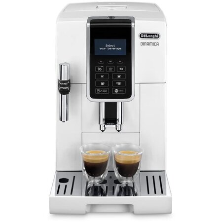 DELONGHI ECAM 350.35.W Expresso broyeur  DINAMICA Ecran 4 recettes - Blanc