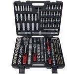 Ks tools jeu de douilles et embouts 195pièces 1/4" + 3/8" + 1/2" 917.0795