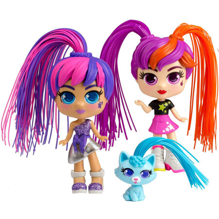 Silverlit ensemble de jouets de filles jumelles curli multicolore