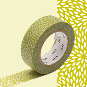 Masking Tape MT fleur de riz anis - mujinagiku