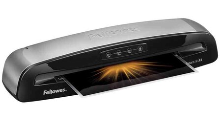 Saturn 3i plastifieuse de documents format a3 125 microns gris clair/noir fellowes