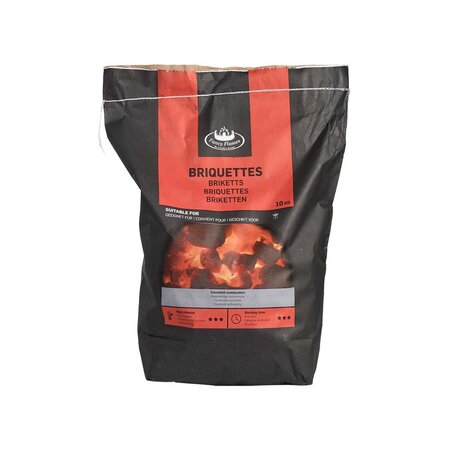 Briquettes de bois combustion 2 heures 10 kg