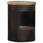 vidaXL Table basse 43x55 cm Bois de récupération solide