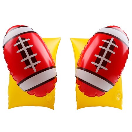 Brassards gonflables de natation enfants 3-6 ans  flotteurs piscine  imprimé football américain