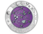 Pièce de monnaie 25 euro Autriche 2022 argent et niobium BU – Vie extraterrestre