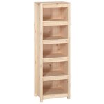 vidaXL Bibliothèque 50x35x154 cm Bois de pin massif