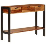 vidaXL Buffet avec 3 tiroirs 110x35x75 cm Bois massif