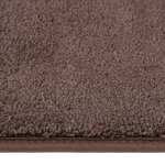vidaXL Tapis peluche Taupe 230x160 cm