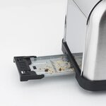H.KoeNIG TOS28 - Grille Pain spécial baguette - 1500 W - Gris